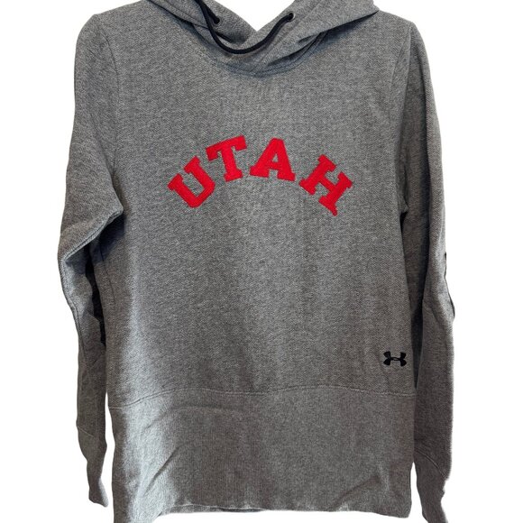 The University of Utah Under Armour Semi-Fitted Cold Gear Hoodie, Large - Picture 1 of 3